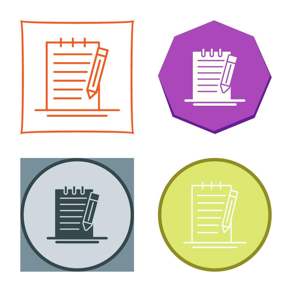 Check Up List Vector Icon