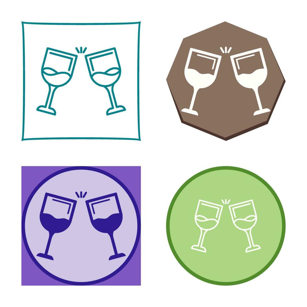 icono de vector de vino