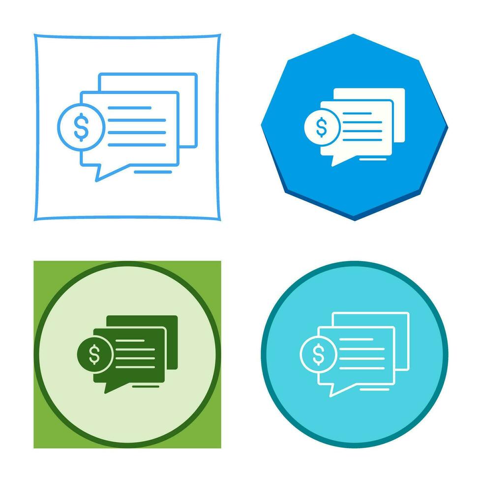 Dialog Vector Icon