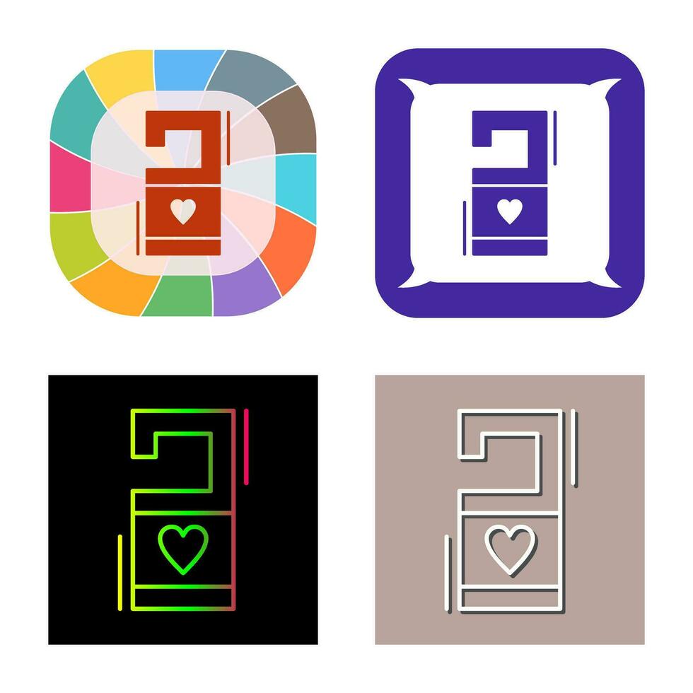 Door Knob Sign Vector Icon