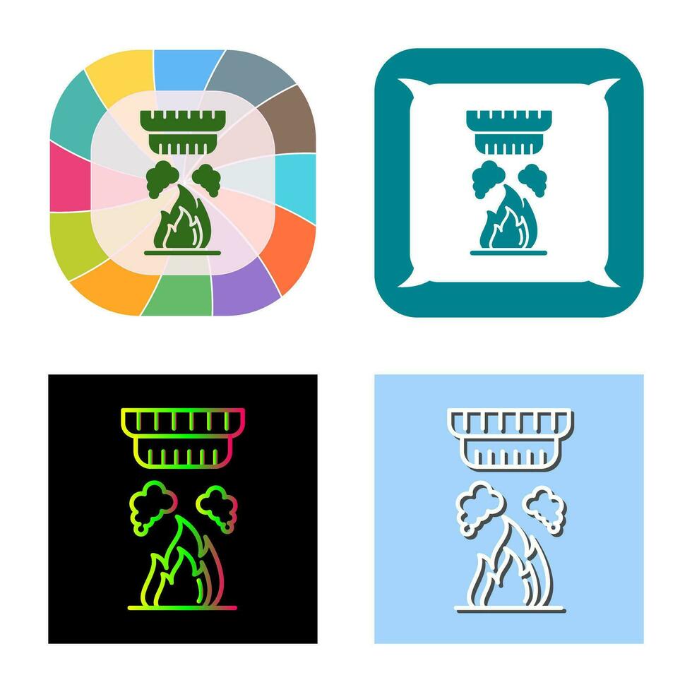 Smoke Detector Vector Icon