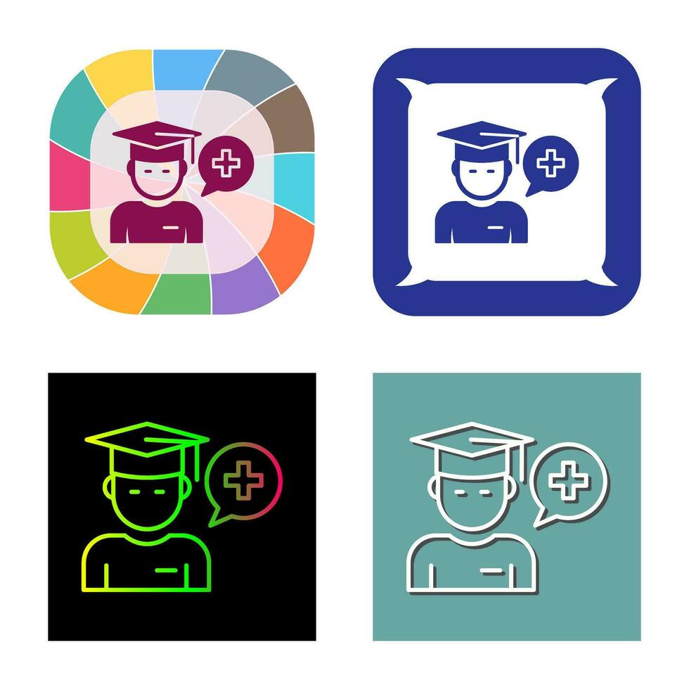 Medicine Faculty Vector Icon