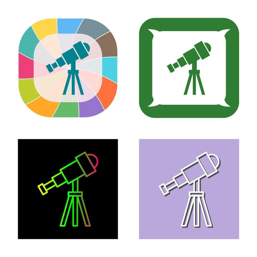 Telescope Vector Icon