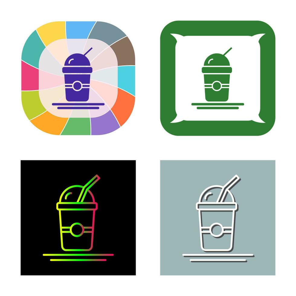 icono de vector frappé