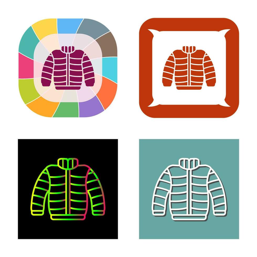 icono de vector de ropa de invierno