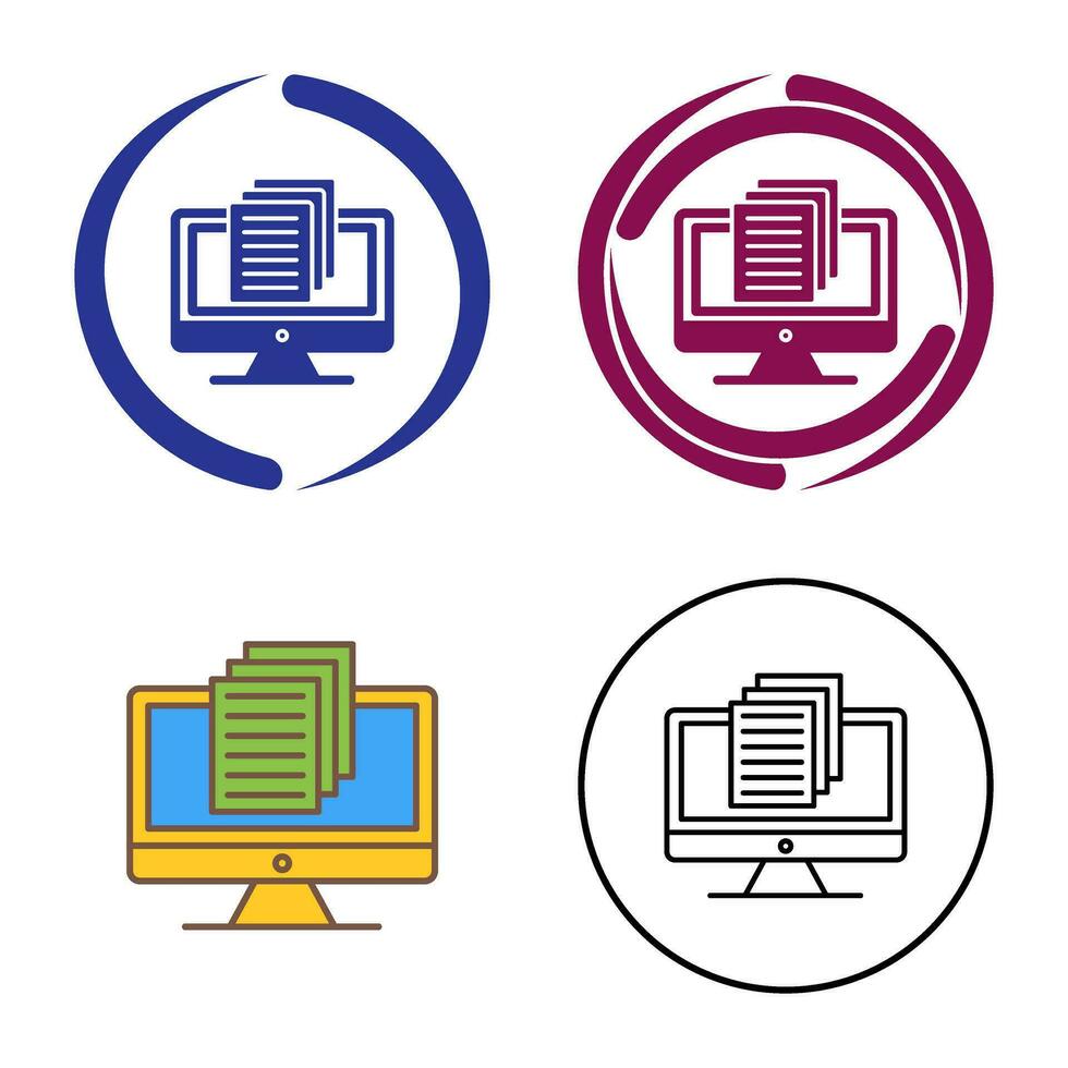 Document Vector Icon