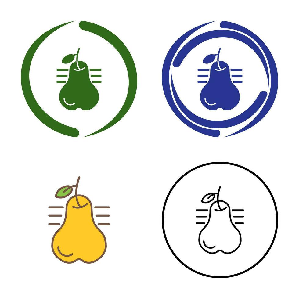 Pear Vector Icon
