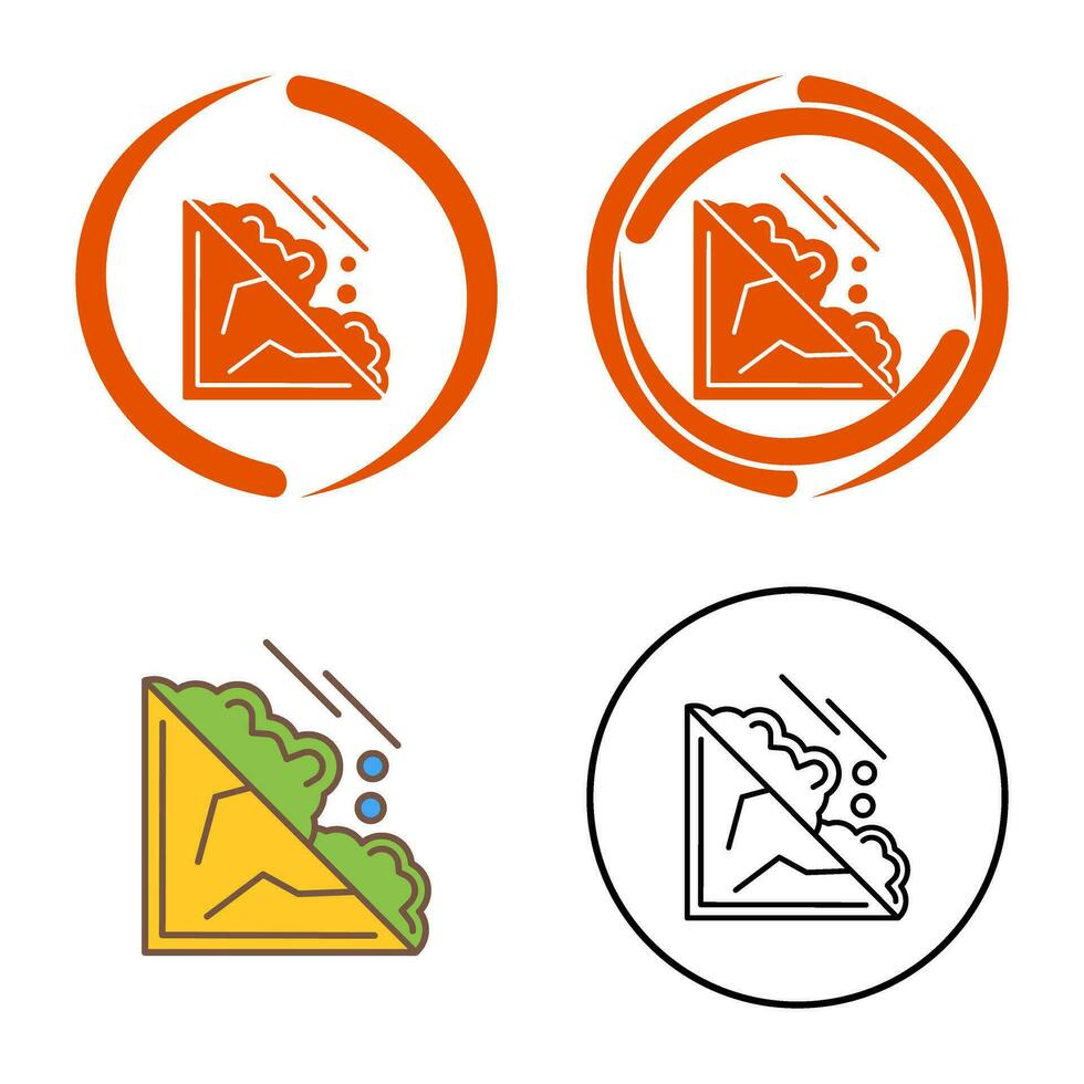 Avalanche Vector Icon