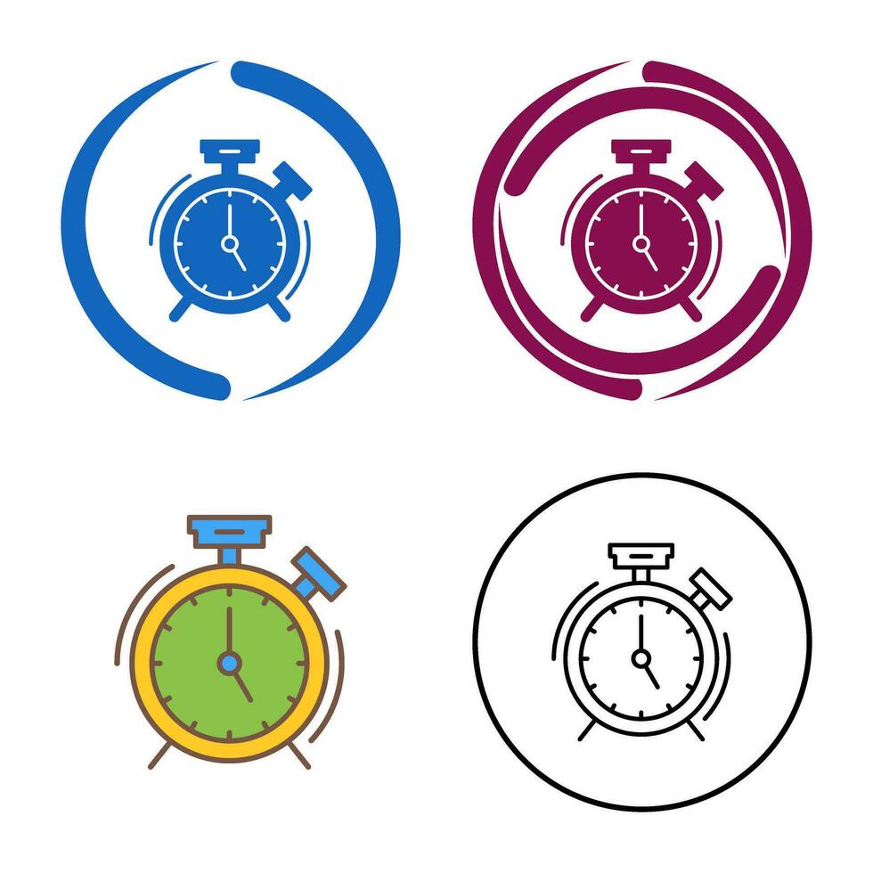 Alarm Clock Vector Icon