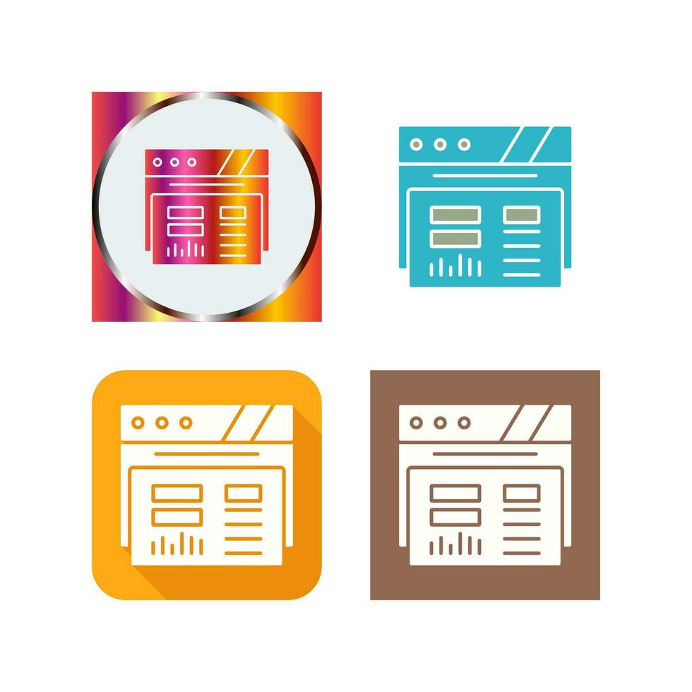 Dashboard Vector Icon