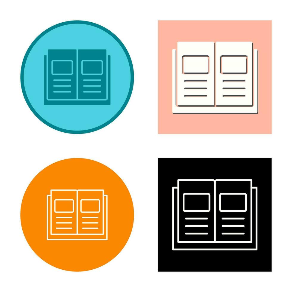 Ebook Vector Icon