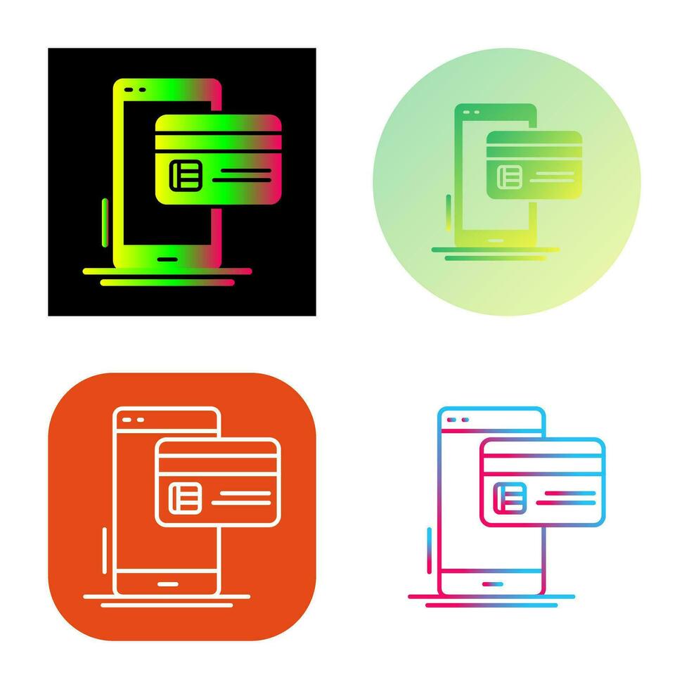 Cashless Payment Vector Icon