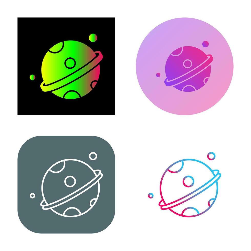 Planet Vector Icon