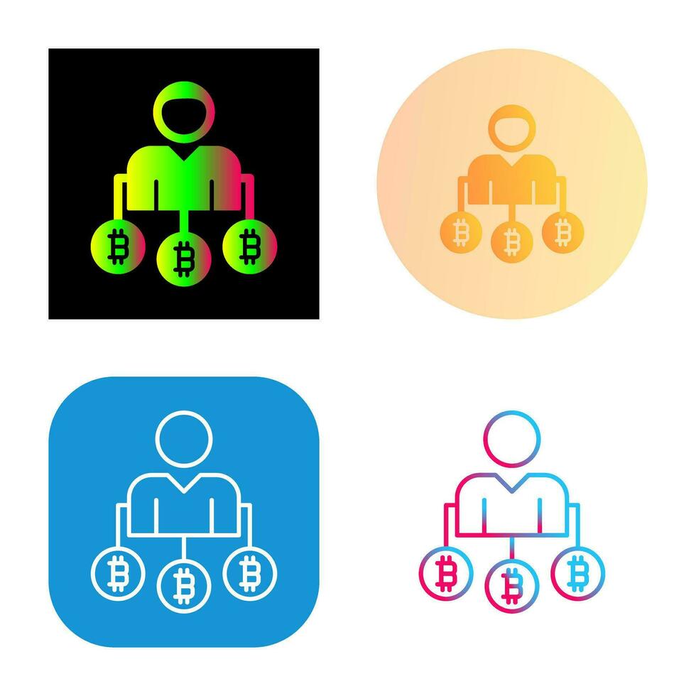 User Down Vector Icon