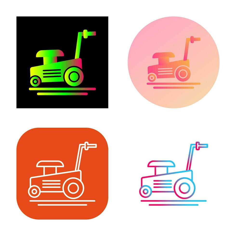 Lawn Mower Vector Icon