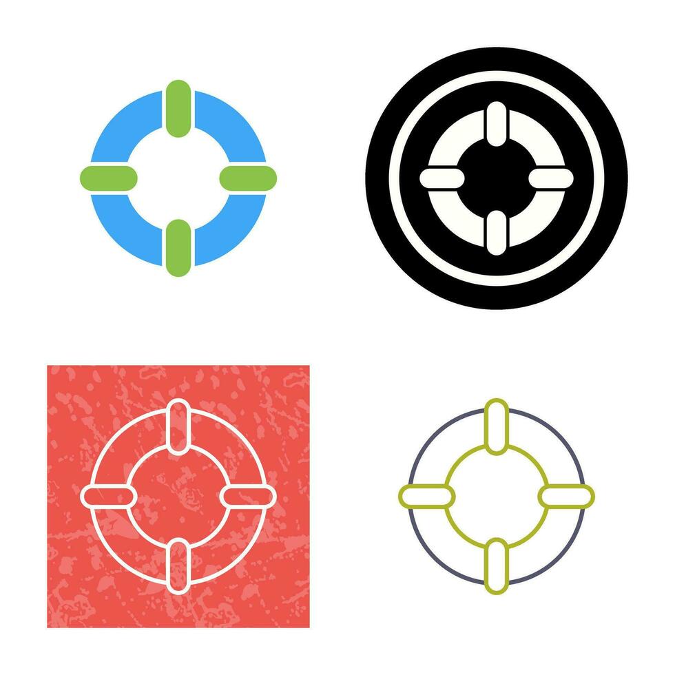 Life Saver Vector Icon