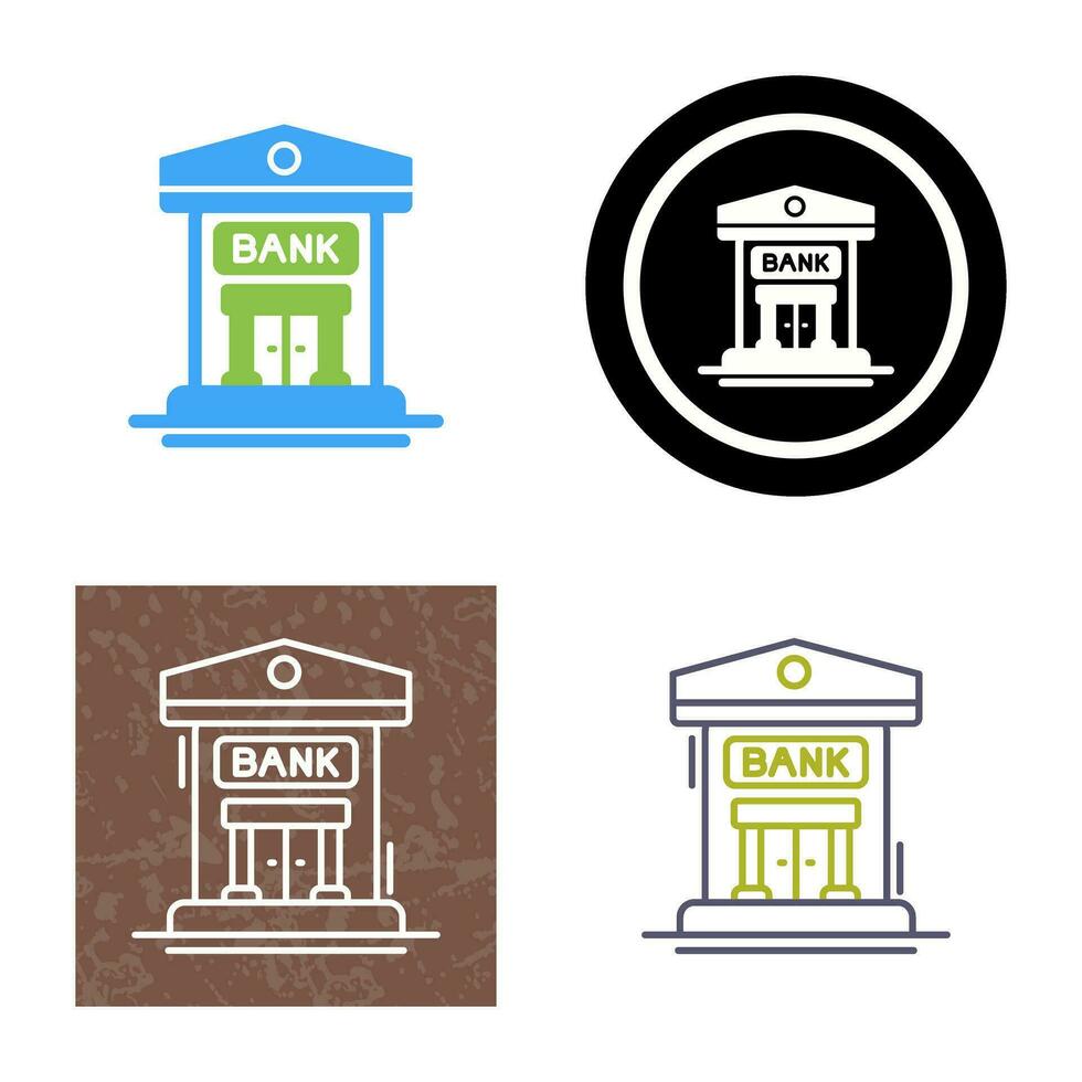 Bank Vector Icon