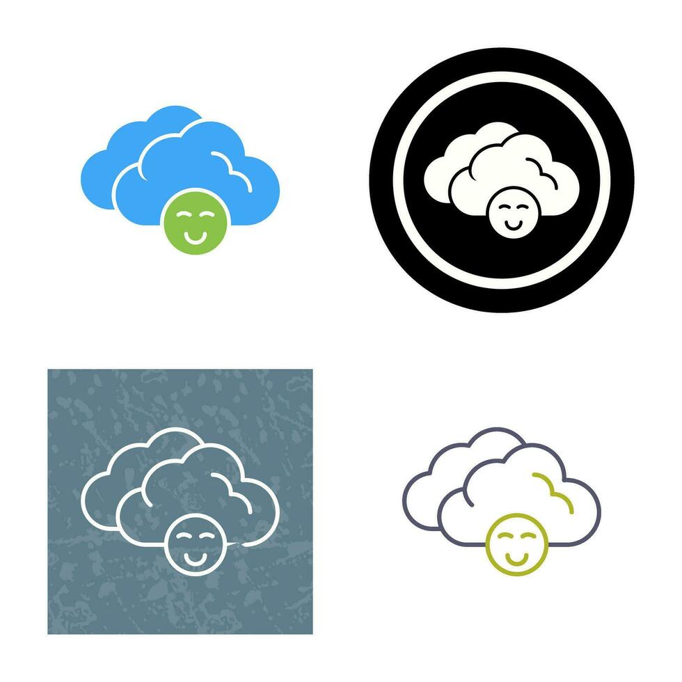 Cloudy Vector Icon