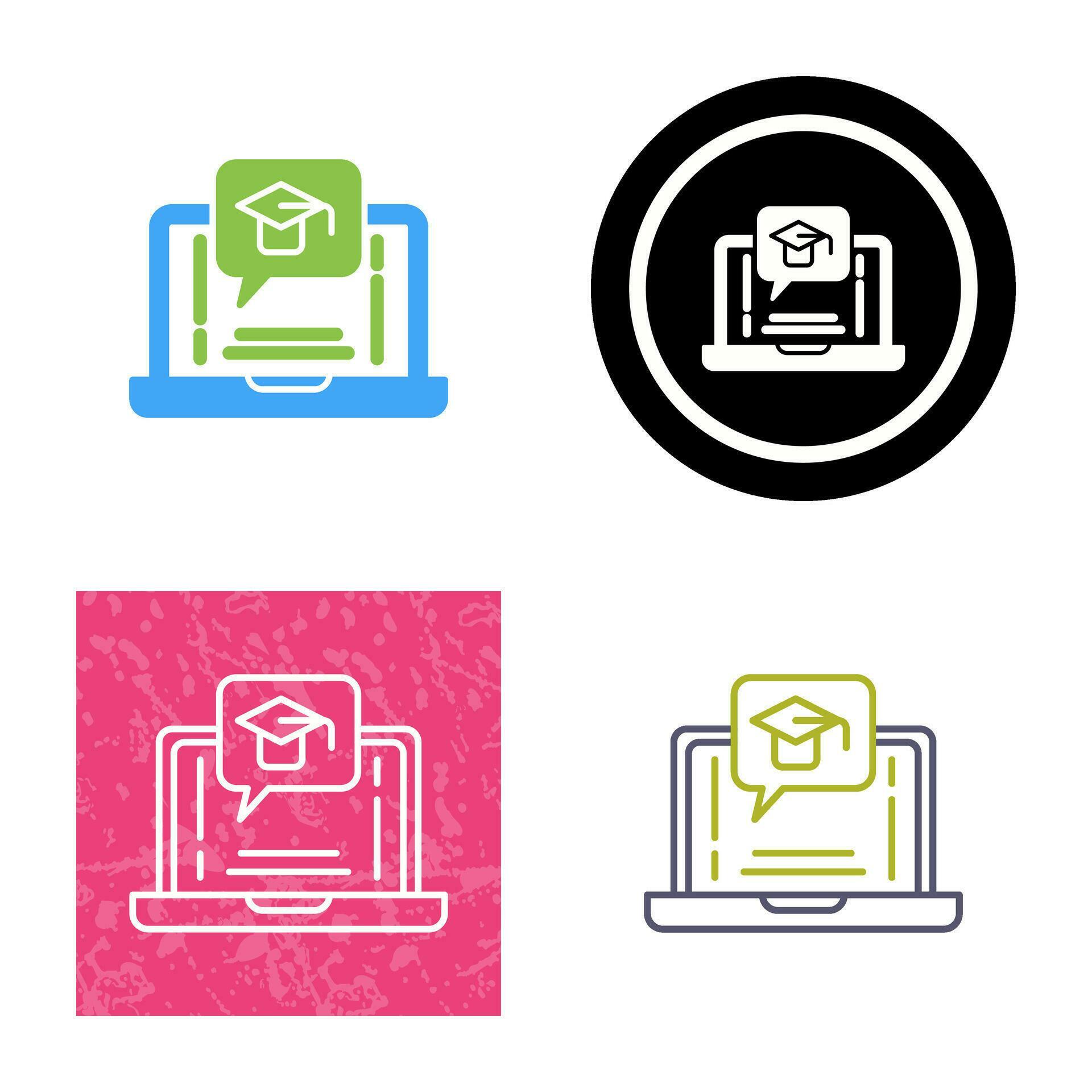 E Learning Vector Icon 34425860 Vector Art at Vecteezy