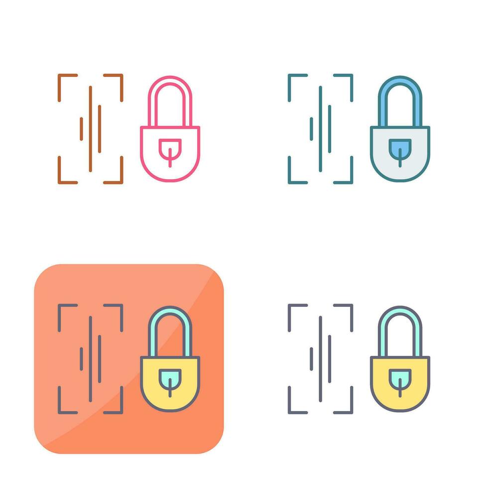 Voice Lock Vector Icon