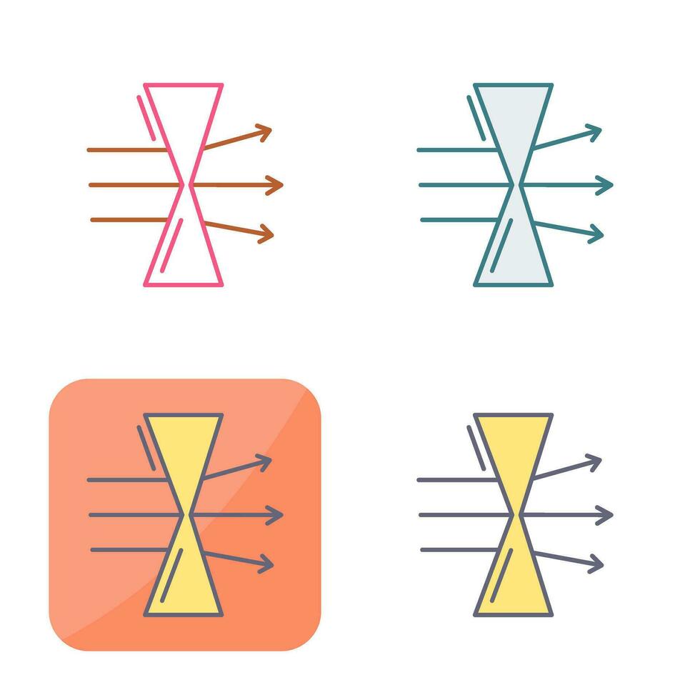 Dispersion Vector Icon