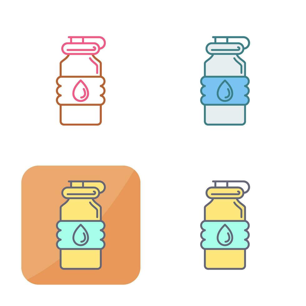 Water Bottle Vector Icon