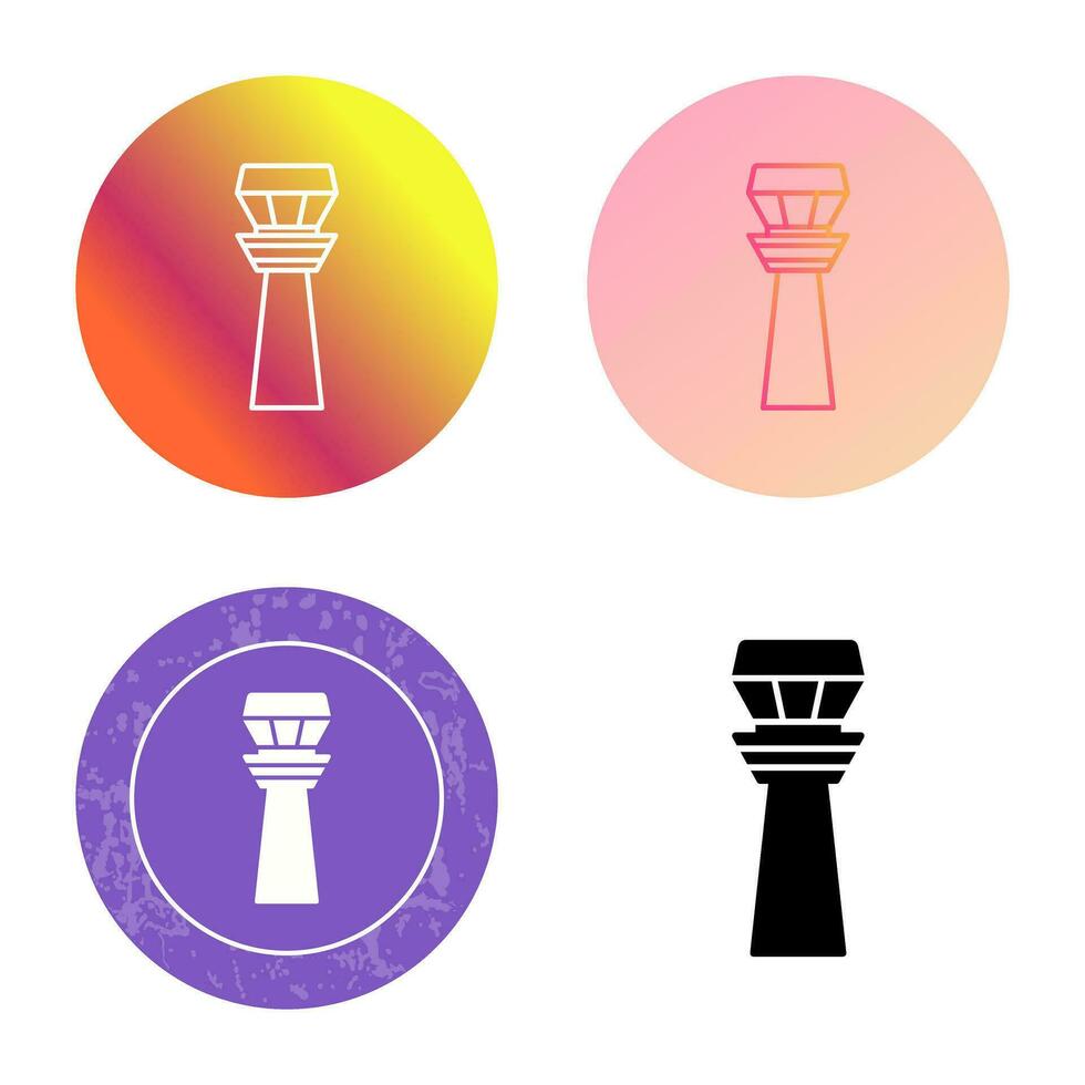 Control Tower Vector Icon