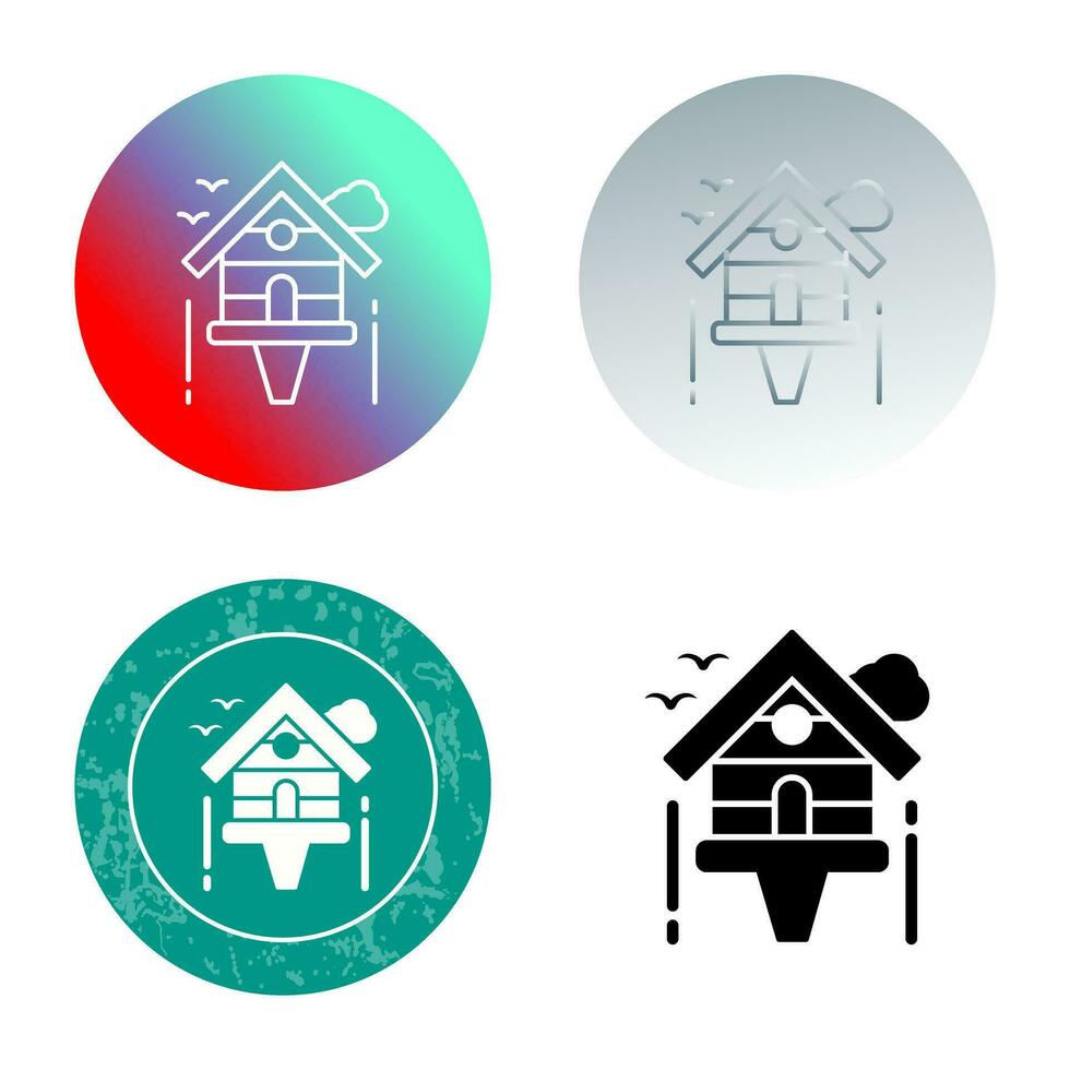 Birdhouse Vector Icon