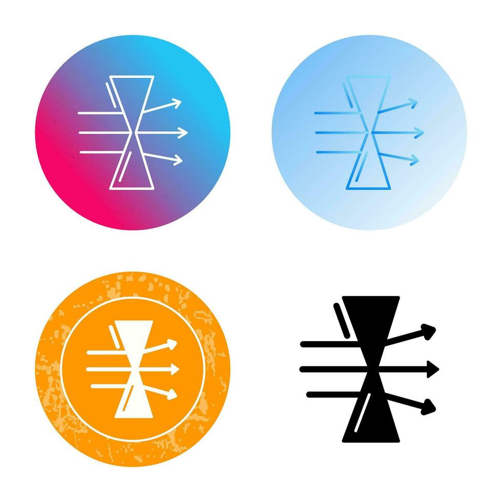 Dispersion Vector Icon