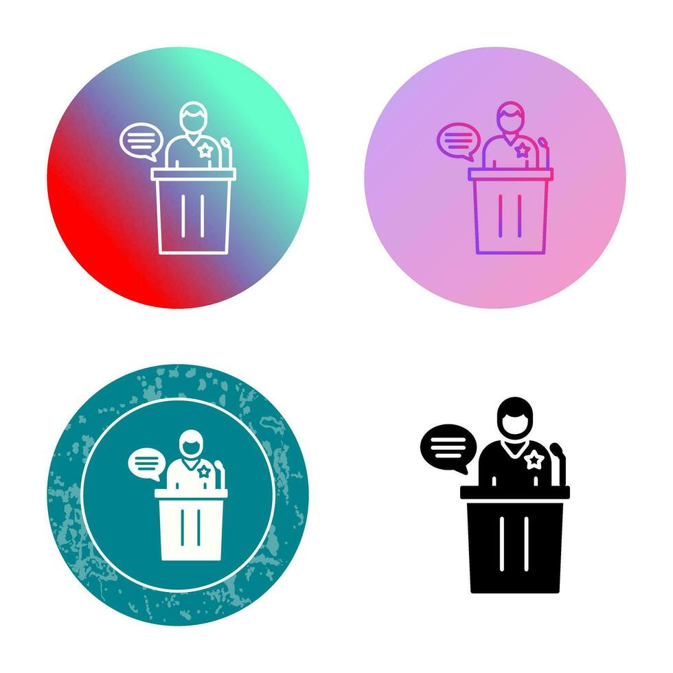Debate Vector Icon