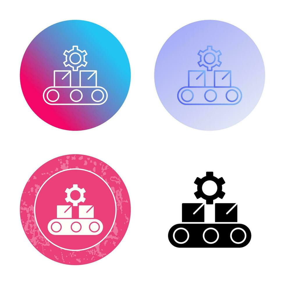 Conveyor Belt Vector Icon