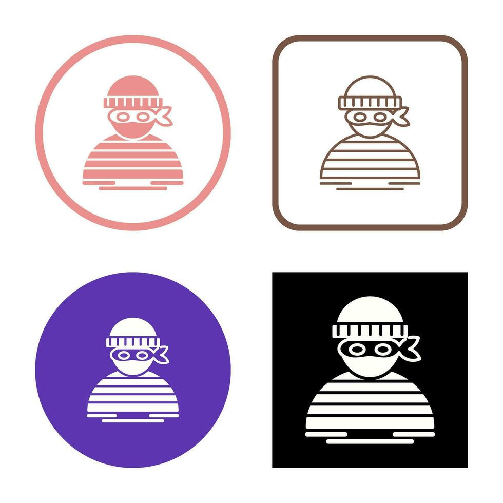 Thief Vector Icon