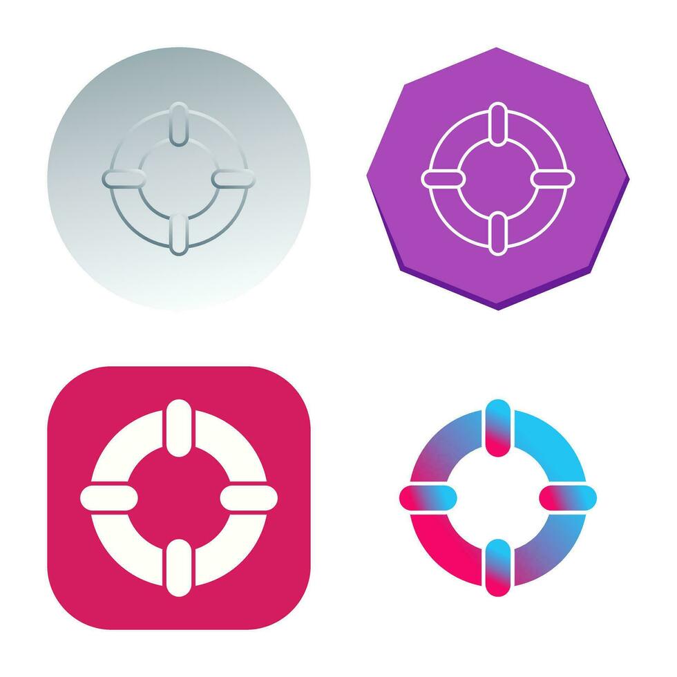 Life Saver Vector Icon