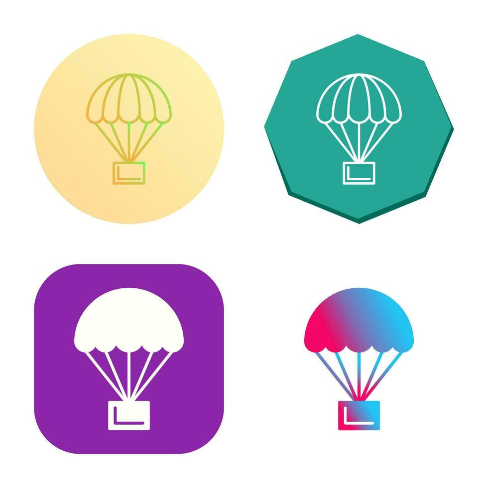 Parachute Vector Icon