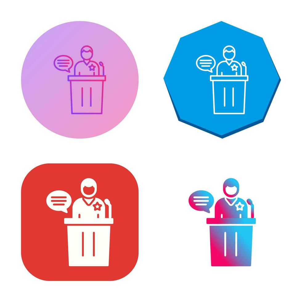 Debate Vector Icon