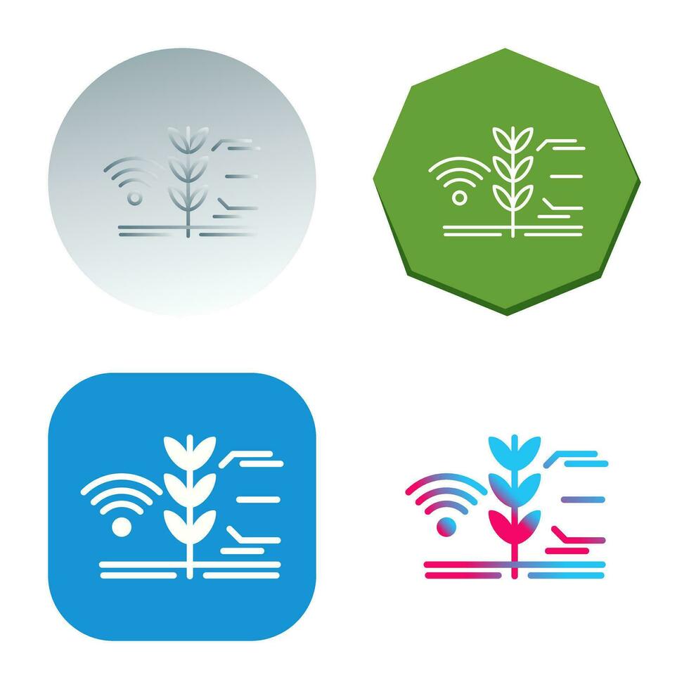 Smart Farm Vector Icon