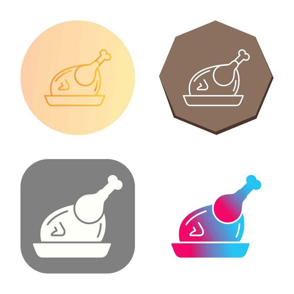 Chicken Vector Icon