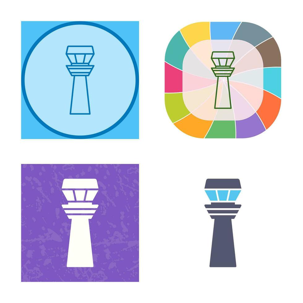 Control Tower Vector Icon