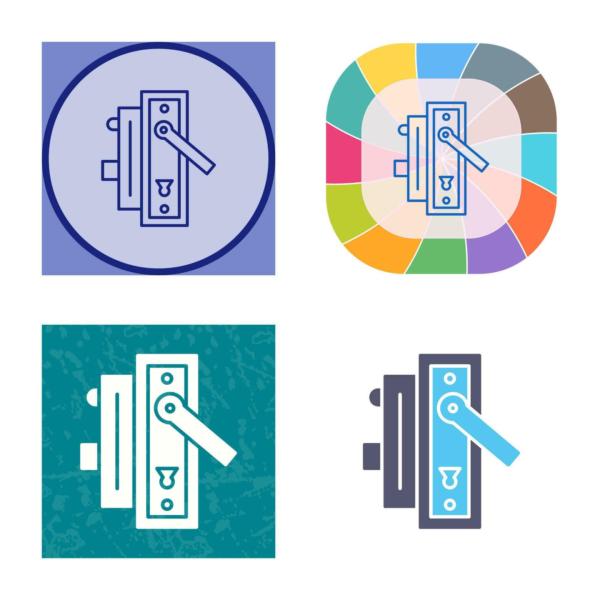 Door Handle Vector Icon 34427130 Vector Art at Vecteezy