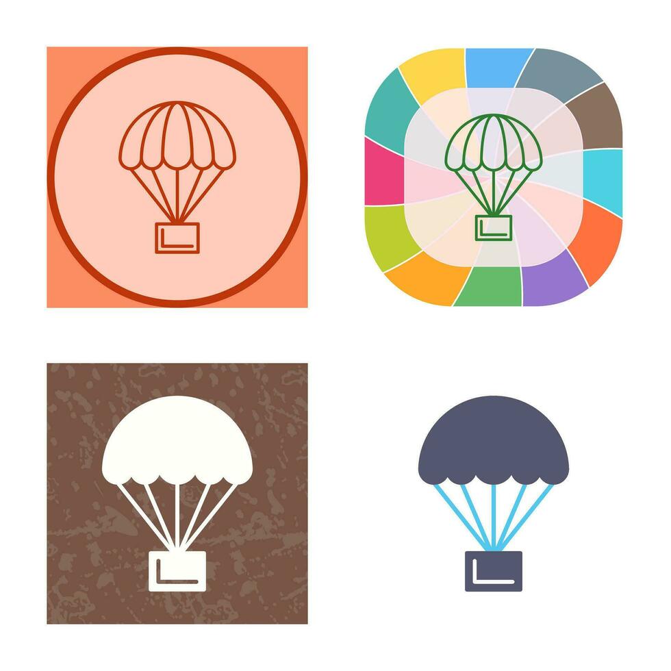 Parachute Vector Icon