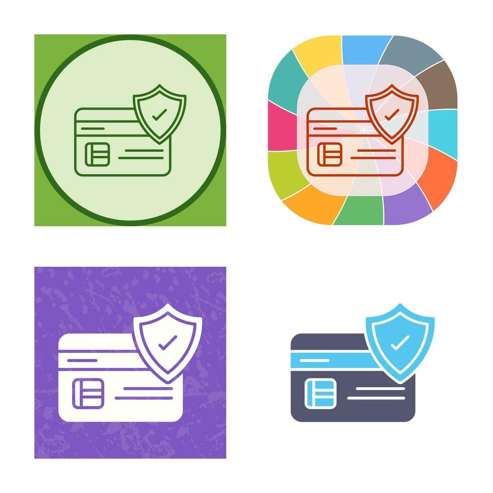 Card Protection Vector Icon