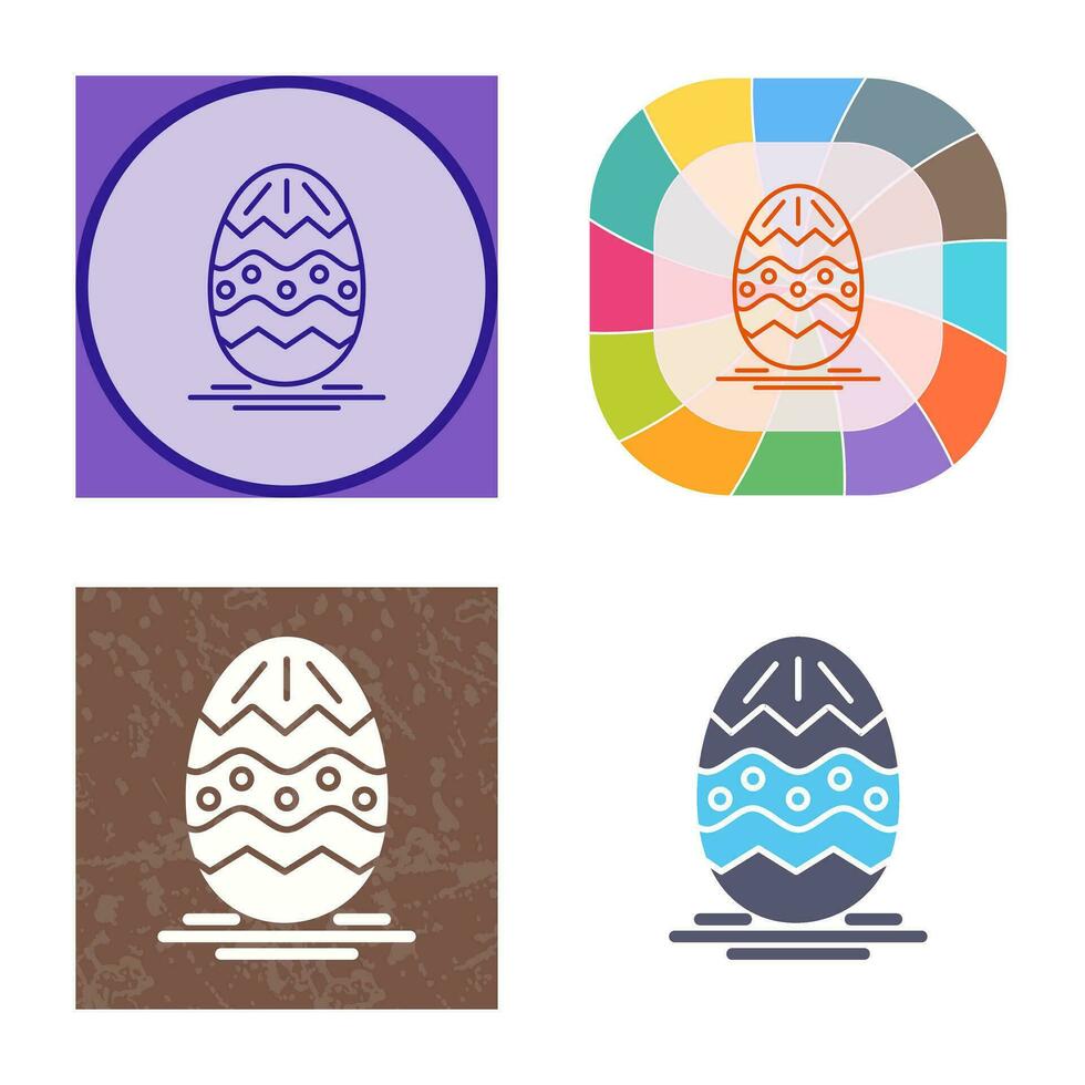 Easter Egg Vector Icon