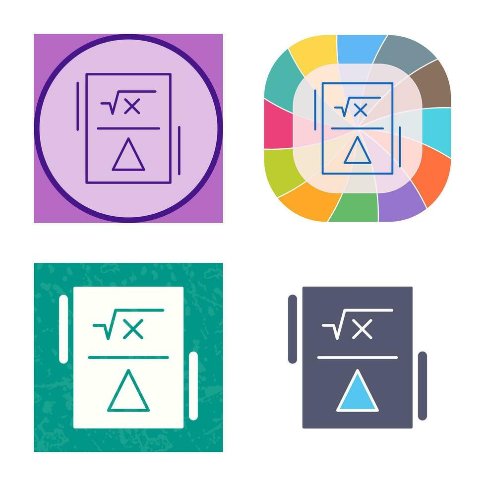 Formula Vector Icon