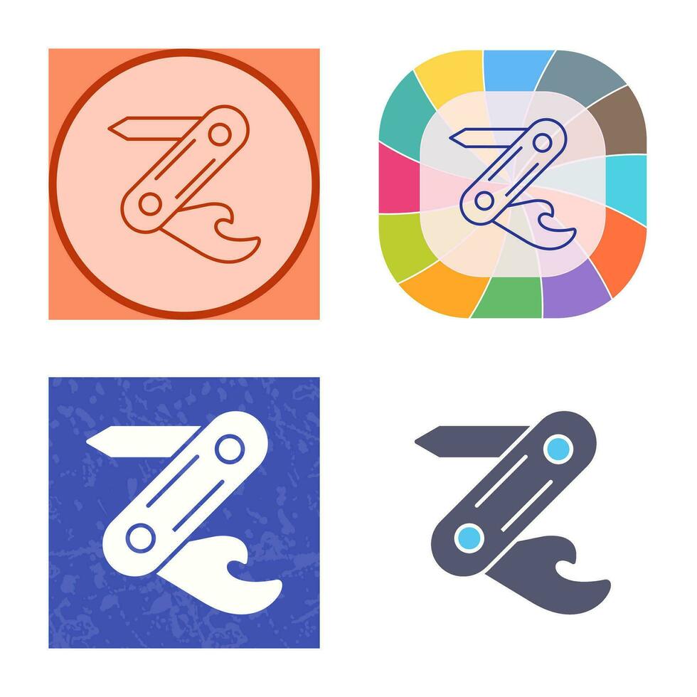 Swiss Army Knife Vector Icon
