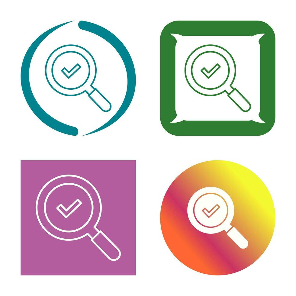 Magnifying Glass Vector Icon