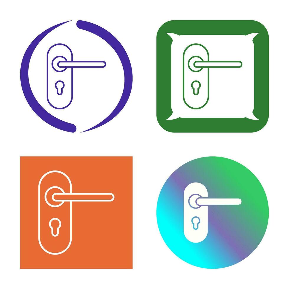 Door Lock Vector Icon