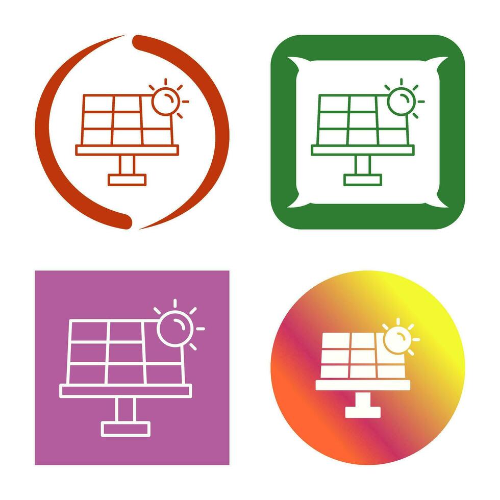 Solar Energy Vector Icon