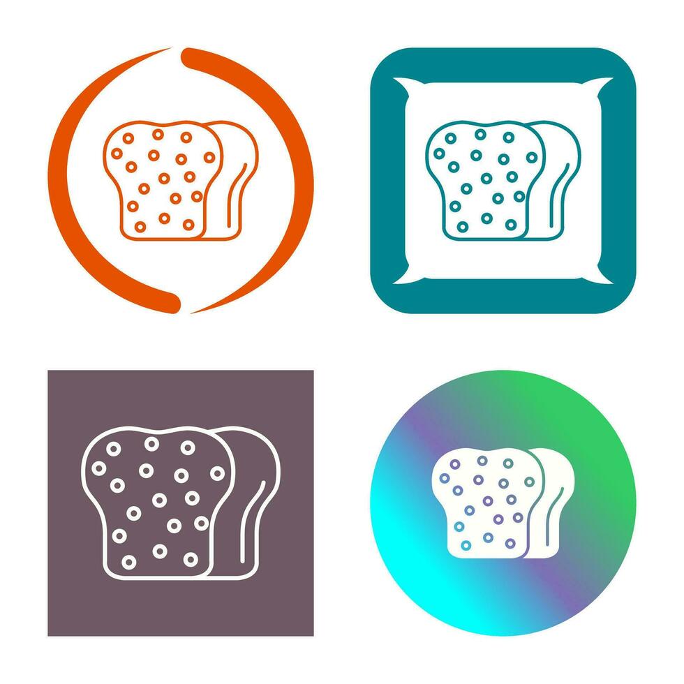 Toast Vector Icon