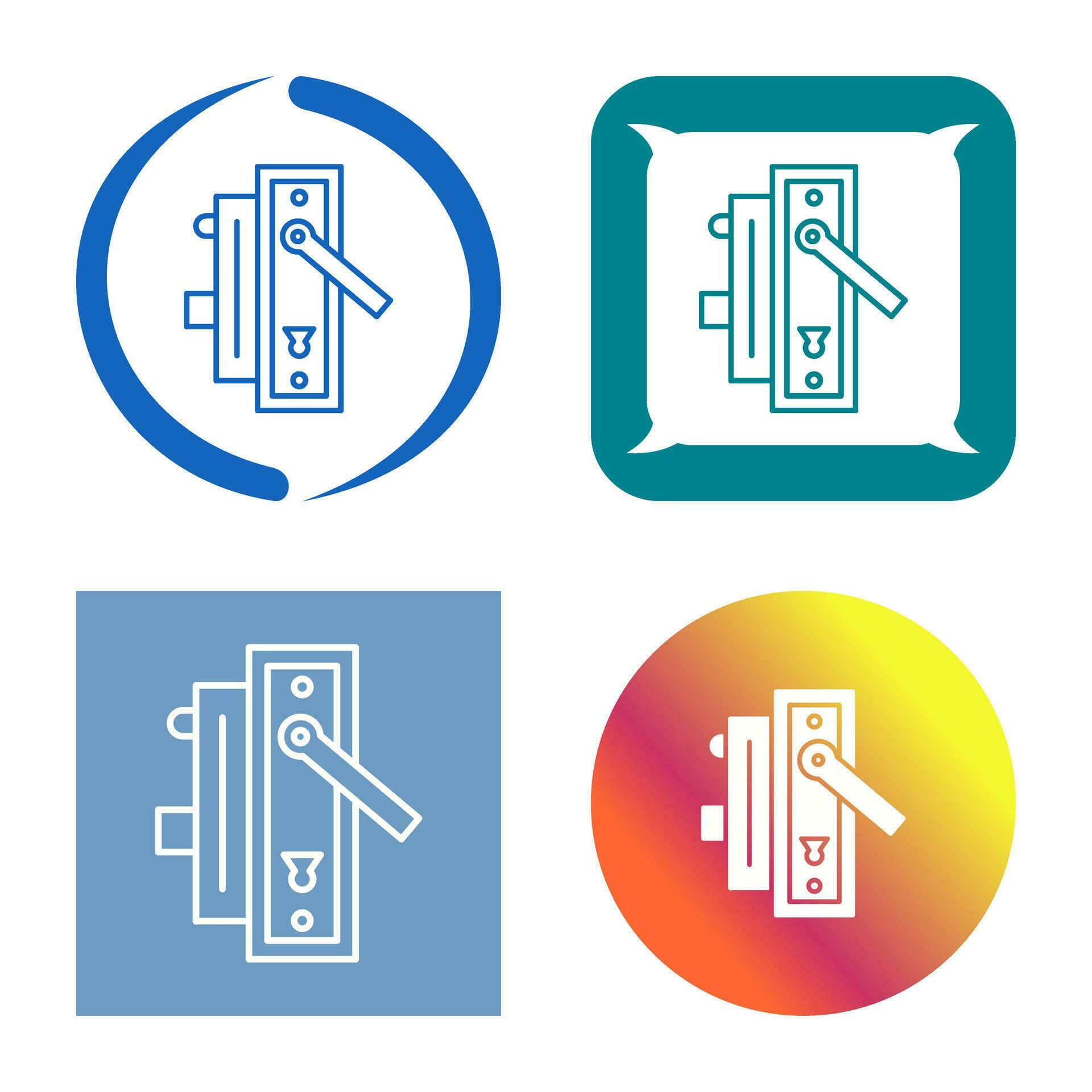 Door Handle Vector Icon 34427526 Vector Art at Vecteezy