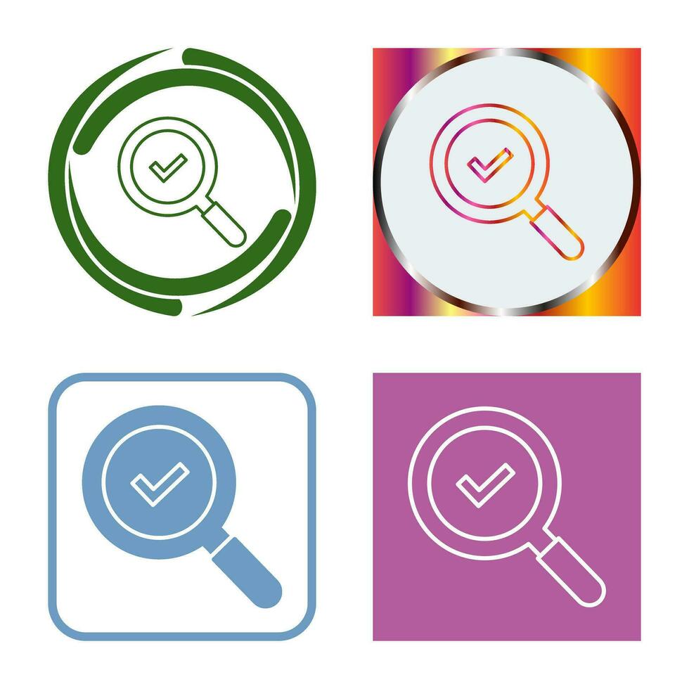 Magnifying Glass Vector Icon